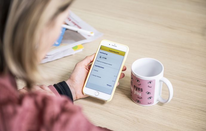 zorgtoeslag aanpassen app